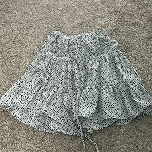 SHEIN, black and white polka dot skirt, very cute, worn once